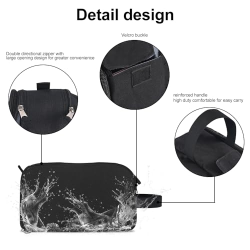 Waterproof Travel Toiletry Bag for Men - Dopp Kit Organizer