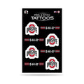 NCAA Temporary Tattoos - Team Spirit Eye Black