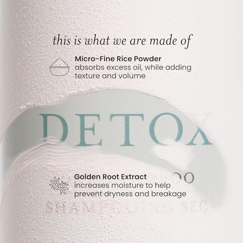Drybar Detox Dry Shampoo Spray, Absorbs Excess Oil, Leaves Hair