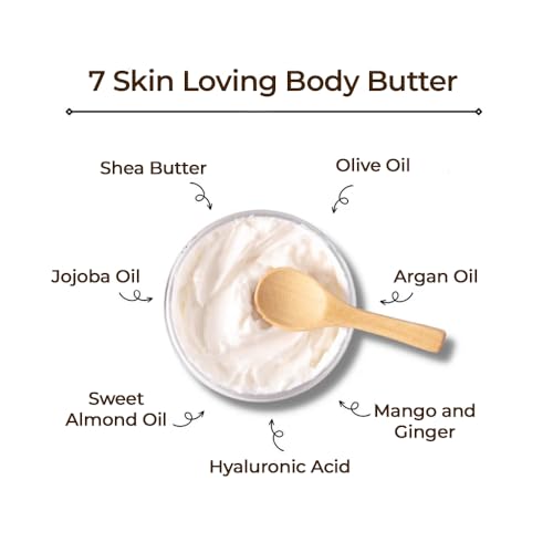 ORIGEM Body Butter for Dry Skin ? Ultra-Nourishing & Hydrating Cream with Mango, Ginger, Argan Oil, Shea Butter & Honey ? Moisturizer for Smooth, Glowing Skin ? 8 Oz