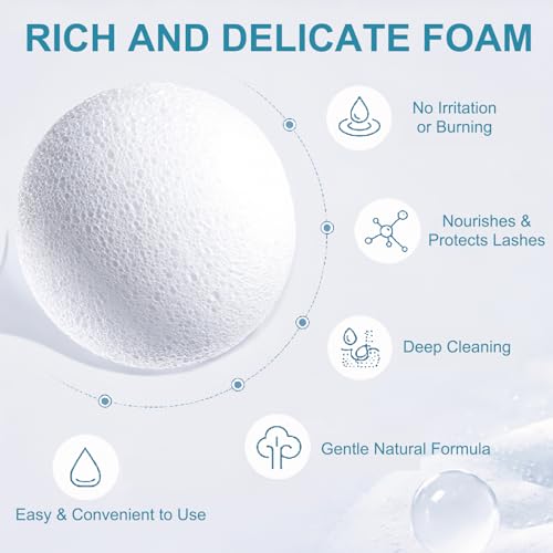 Eyelash Extension Cleanser Foaming Shampoo 1.69oz