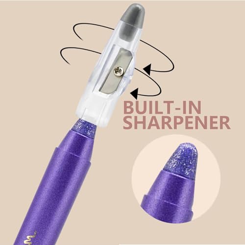 Purple Shimmer Eyeshadow Stick – Creamy, Long-Lasting