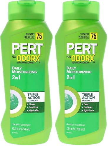 Pert 2-in-1 Shampoo & Conditioner for Men, 25.4 Fl Oz
