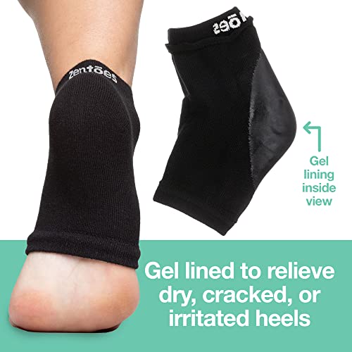 ZenToes Moisturizing Heel Socks with Vitamin E & Jojoba Oil