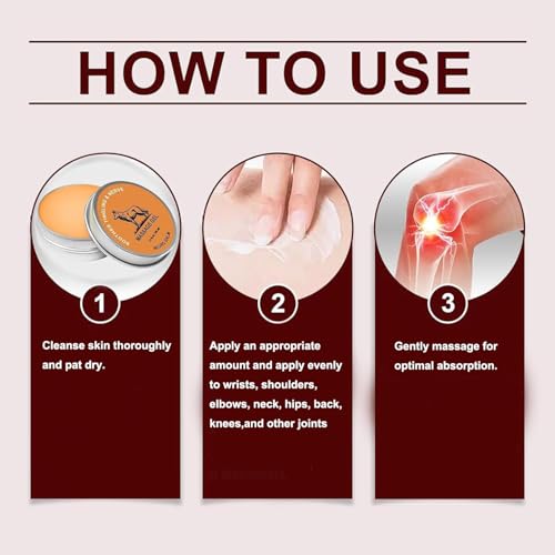 2 PCS The wolf Neuro Balm, Muscle and Joint Builder Balm, Natural Joint Care Soothing Massage Cream£¬Joint Activities Throughout The Body£¬Daily Joint & Muscle Care