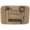 A LA MAISON BAR SOAP,SWEET ALMOND, 8.8 OZ