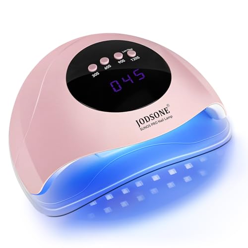 JODSONE Quick U V LED Nail Lamp with 4 Timer Settings Auto Sensor