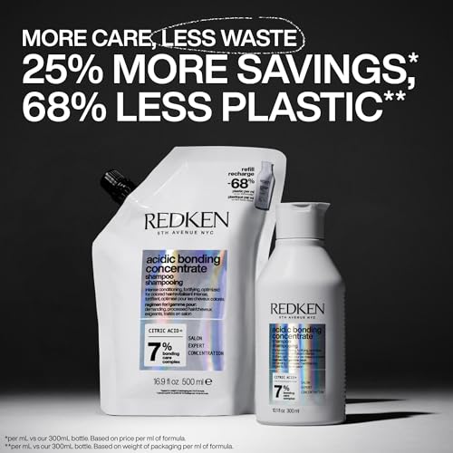 Redken Acidic Bonding Concentrate Sulfate-Free Repair Shampoo for Damaged Hair