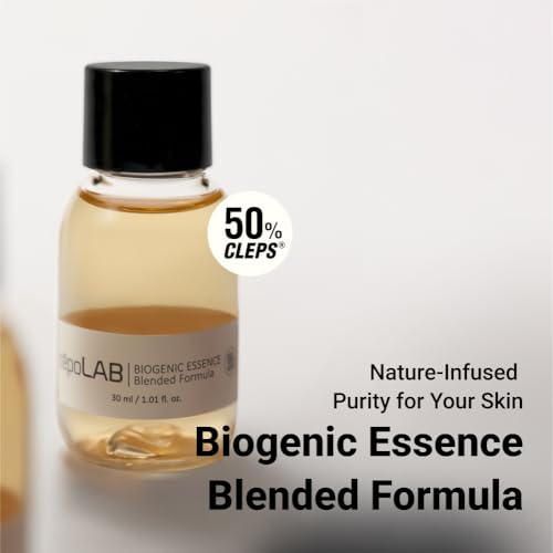 Biogenic Essence 50% CLEPS¢ç Blended Formula, Hydrating Face Serum with Misun Tree Water ? Korean Skincare for Dull & Dehydrated Skin, 1.01 fl.oz