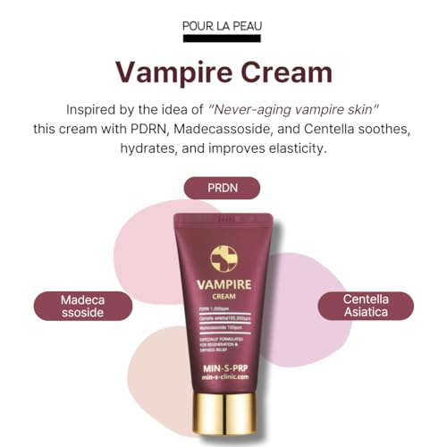 Vampire Cream with PDRN, Centella Asiatica & Madecassoside ? Skin Regeneration & Soothing Hydration for a Youthful Glow