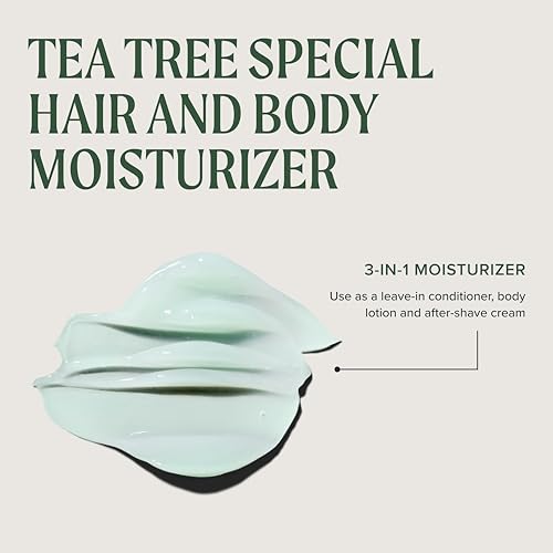 Tea Tree Moisturizer - Leave-In Conditioner & Body Lotion