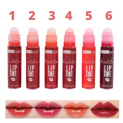 Beauty Treats Lip Tint Set - 6 Piece Collection