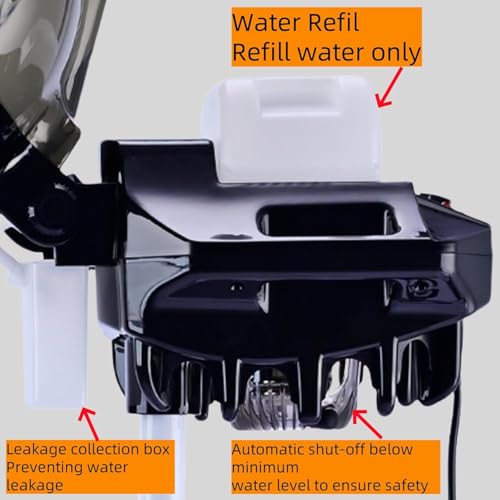 Professional Hooded Hair Steamer with Adjustable Timer