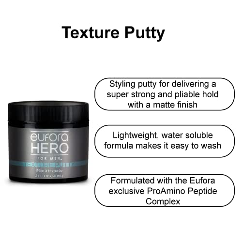 Eufora Hero Texture Putty for Men, 2 oz
