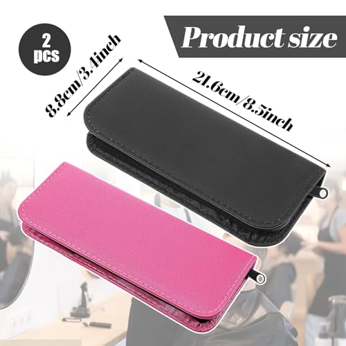 Professional Scissor Case for Hair Stylists – 2 Pack with Zipper