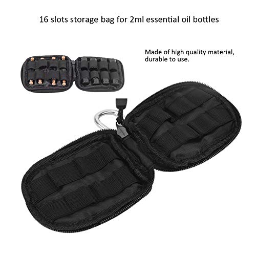 Essential Oils Travel Case - 16 Slots Portable Essential Oil Carrying Case Holds Organizer Container For Travel Cases For Essential Oil Bottle Storage