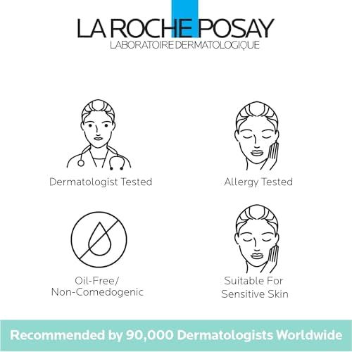 La Roche-Posay Hydraphase HA Light Face Moisturizer, Hyaluronic Acid Face Moisturizer with 72HR Hydration, Oil Free & Non-Comedogenic, 50 ML, 1.69 fl. oz.