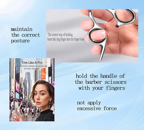 Hair Cutting Scissors & Thinning Shears Kit - Salon Professional