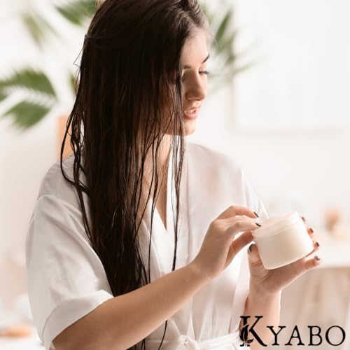 Kyabo Pure Lanolin 1lb Jar - All-Natural Emollient for Dry Skin, Chapped Lips, and More - Moisturizing, Hydrating, and Soothing - Ideal for Skincare and DIY Beauty Products Organic (16oz/1lb Jar)