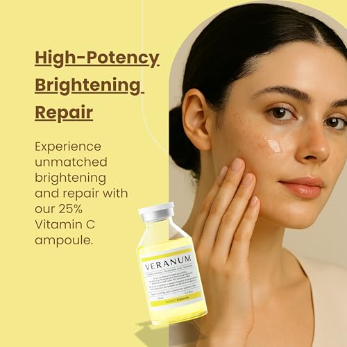 Active C Ampoule ? 25% Stabilized Vitamin C Brightening & Firming Serum with Triple Collagen, Centella EV & Peptides ? Non-Irritating Korean Skincare for Radiant, Even-Tone Skin ? 1.2 fl oz