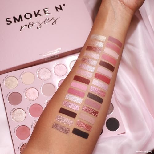 ColourPop Smoke N Roses Eyeshadow Palette | Rosey & Smokey