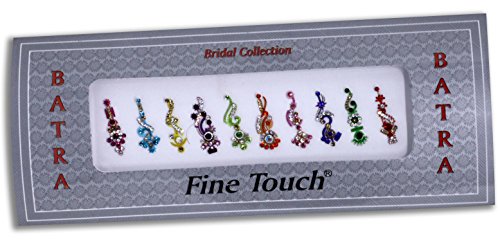 Bollywood Crystal Bindis Premium Rhinestone Stickers Self-Adhesive