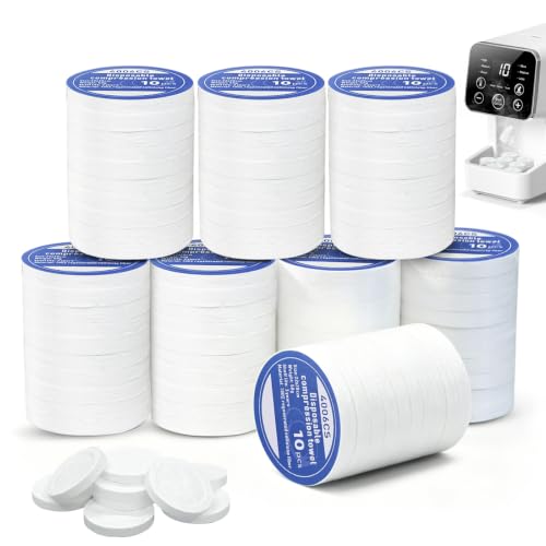 80 Disposable Compressed Towels for Warmer Machine