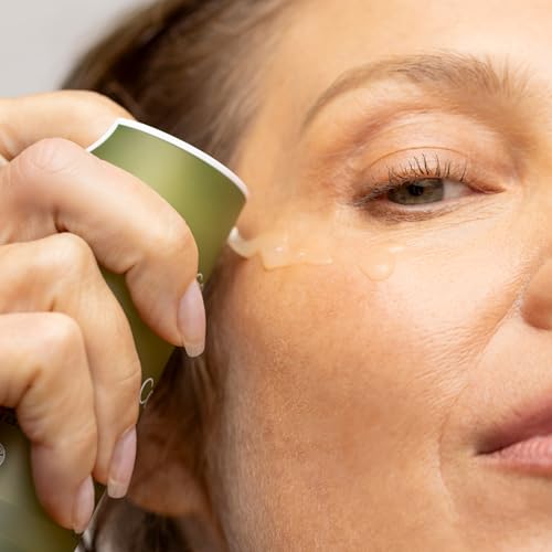 GoodJanes Collagen Cocktail Boosting Serum with Vegan Collagen, Vitamin C, Niacinamide & Copper Peptides ? Plant-Based Stem Cell Treatment for Radiant, Firm-Looking Skin, 0.5 oz