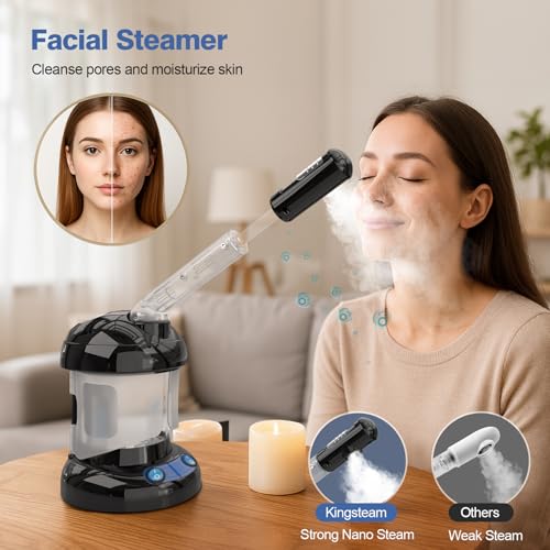 2-in-1 Hair & Facial Steamer with Ozone | Kingsteam