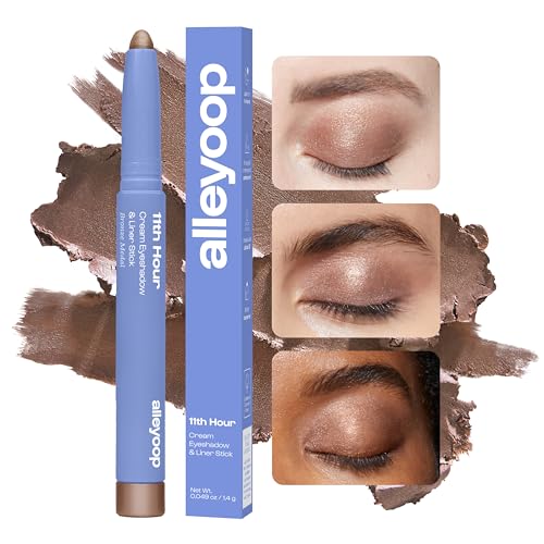 ALLEYOOP 11th Hour Waterproof Cream Eyeshadow Stick - Brown Shimmer