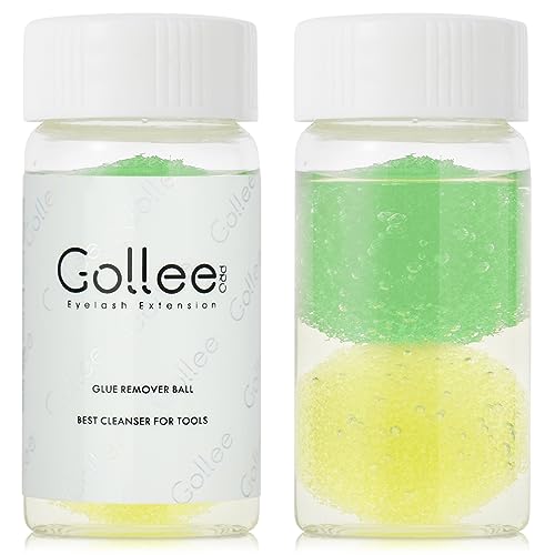 Eyelash Extensions Tweezer Cleaner/Liquid Glue Remover and Sponge Ball For Lash Extension Tools Tweezers for Eyelash Extensions