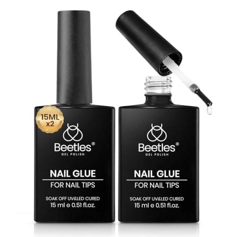 Beetles 15ml UV Nail Glue Gel for Acrylic & Press-On Nails