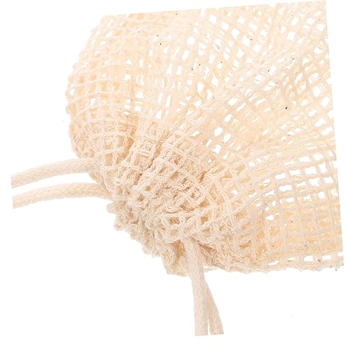 8pc Cotton Mesh Soap Storage Bags with Drawstring