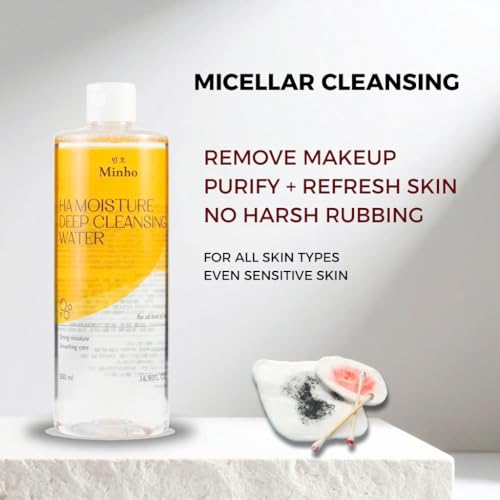 Micellar Cleansing Water with Hyaluronic Acid 500ml