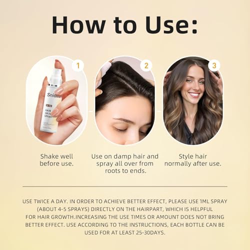 Hair Growth Spray with Biotin & Rosemary Oil