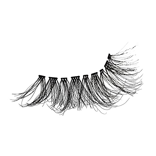 i•ENVY Remy 3D False Eyelashes, 100% Human Hair, Invisible Band (3 Pack)