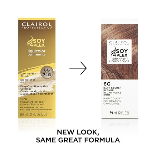 Clairol Professional Permanent Liquicolor, 6g Dark Gold Blonde, 2 oz. - Packaging May Vary