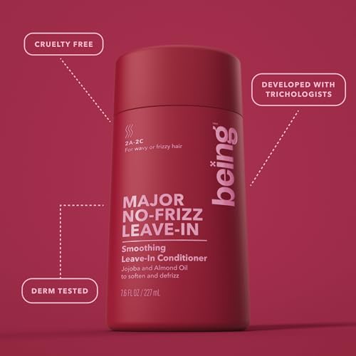 being MAJOR NO-FRIZZ Smoothing Leave-In Conditioner with Jojoba and