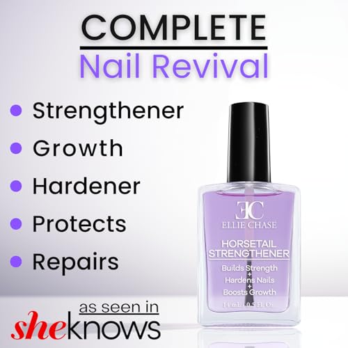 Ellie Chase Horsetail Nail Strengthener & Growth Repair Treatment - 0.5 oz