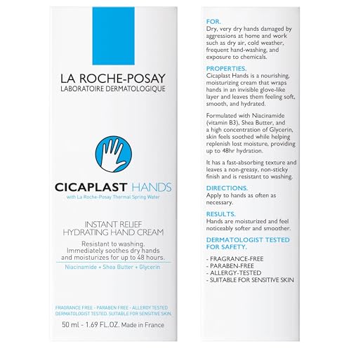 La Roche-Posay Cicaplast Hand Cream for Dry Cracked Hands