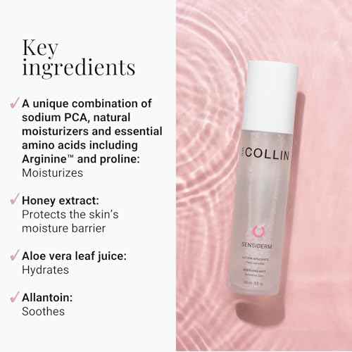 G.M. COLLIN Sensiderm Soothing Mist | Facial Toner and Hydrating Spray for Sensitive Skin | Soothes and Hydrates