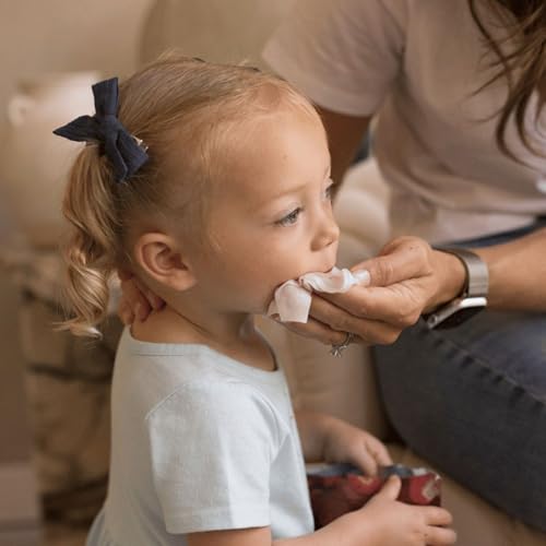 Tiny Twinkle 100% Cotton Dry Wipes, 576 Count, Hypoallergenic