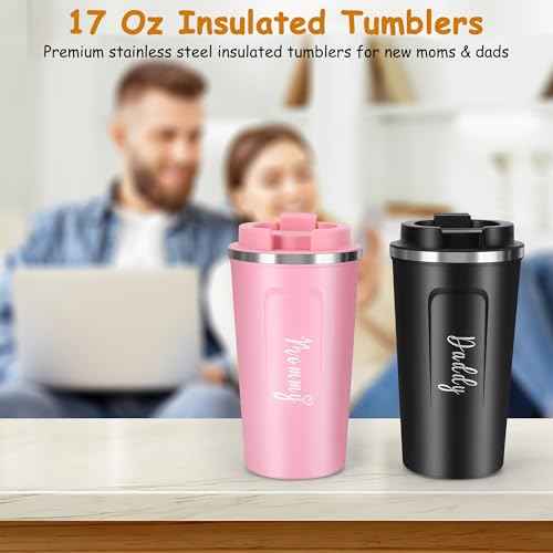 New Mom Gifts for Women, Best Gender Reveal Ideas Gift Set for New Parents, Pregnancy Gifts Basket for First Time Mom & Dad Expecting Parents to Be Baby Shower Newborn Baby Girl or Boy (Deluxe)