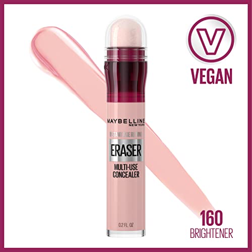 Maybelline Lash Sensational Sky High Washable Mascara Makeup, Volumizing, Lengthening & Instant Age Rewind Eraser Dark Circles Treatment Multi-Use Concealer, 160, 1 Count