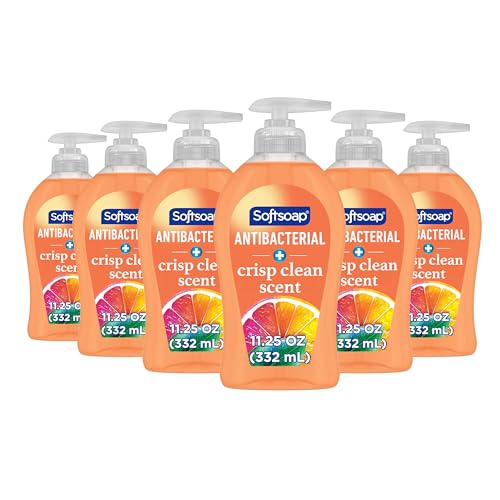 Softsoap Antibacterial Liquid Hand Soap, Crisp Clean, 11.25 fl oz