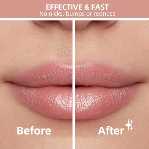 Rechargeable Facial Hair Remover for Women with 2 Replacement Heads