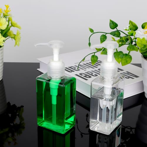 150ml Pump Bottles, 2-Pack Refillable Lotion Dispenser