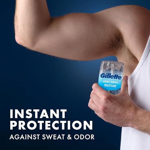 Gillette Clear Gel Antiperspirant Deodorant for Men 72hr