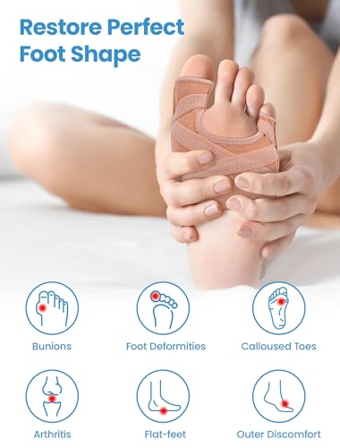 Bunion Corrector for Men and Women - Adjustable Toe Straightener