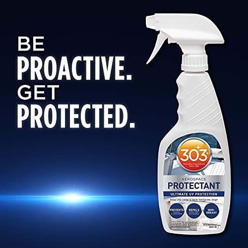 303 Products Marine Aerospace Protectant – UV Protection – Repels Dust, Dirt, & Staining – Smooth Matte Finish – Restores Like-New Appearance – 16 Fl. Oz. (30340CSR)